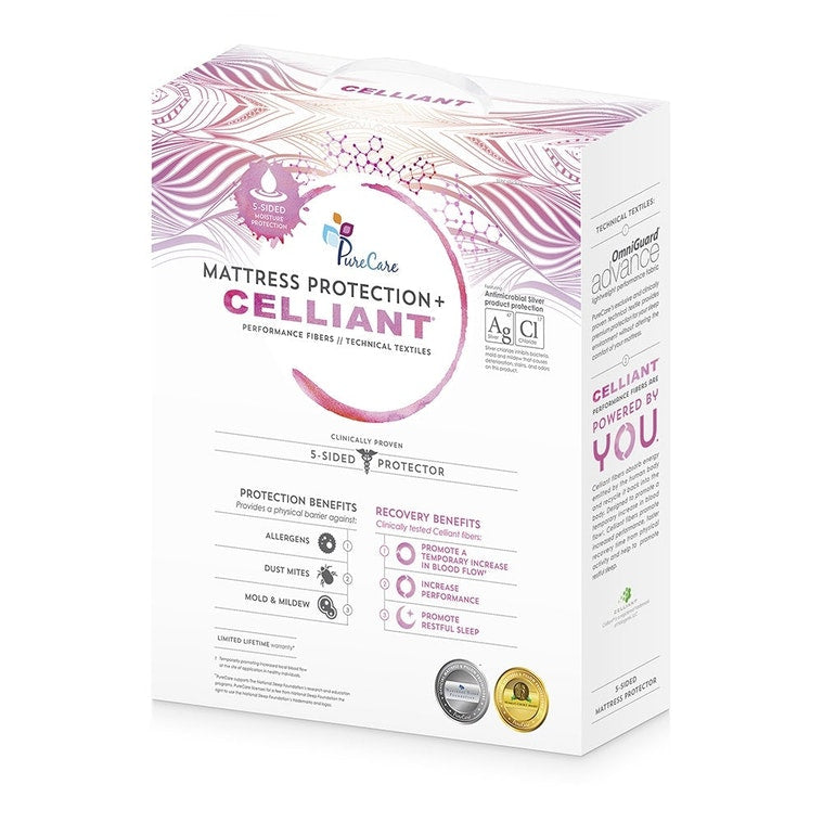 PureCare Celliant 5 Sided Mattress Protector