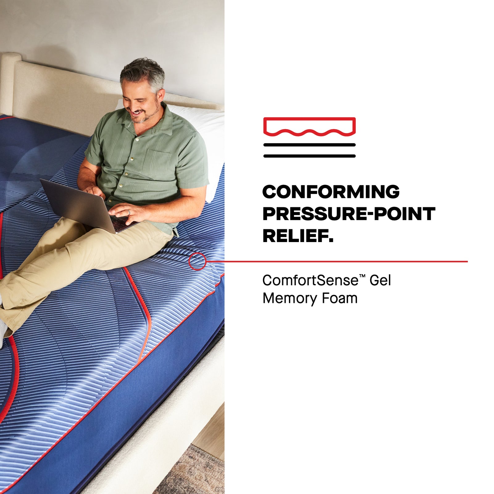 Sealy Posturepedic Elite Albany2 Hybrid Medium Mattress