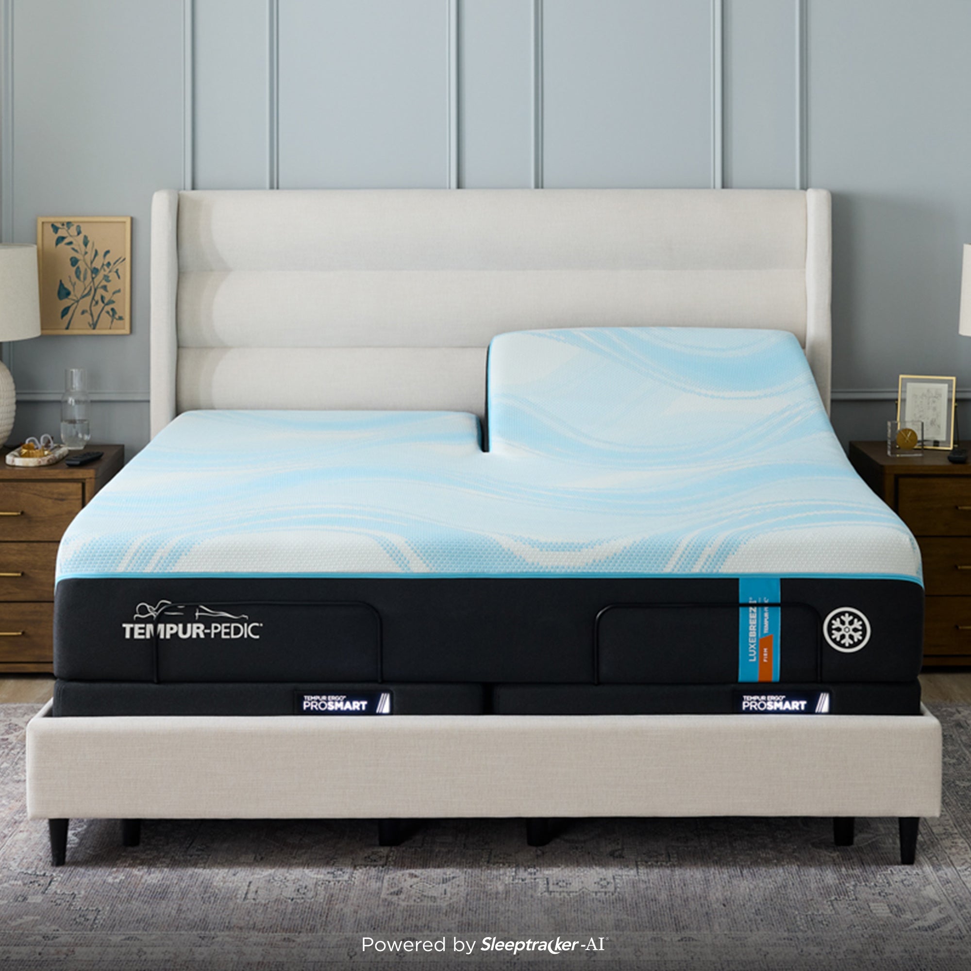 Tempur-LuxeBreeze Firm 2.0 King Split Head