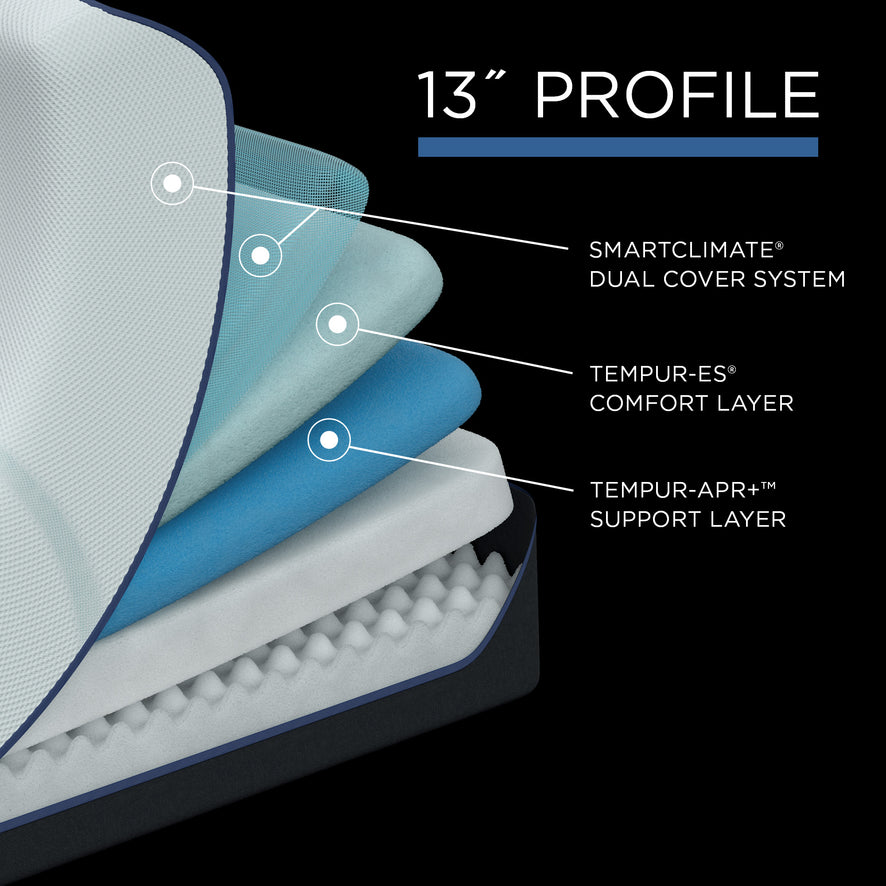 TEMPUR - LuxeAdapt Soft Mattress Previous Generation