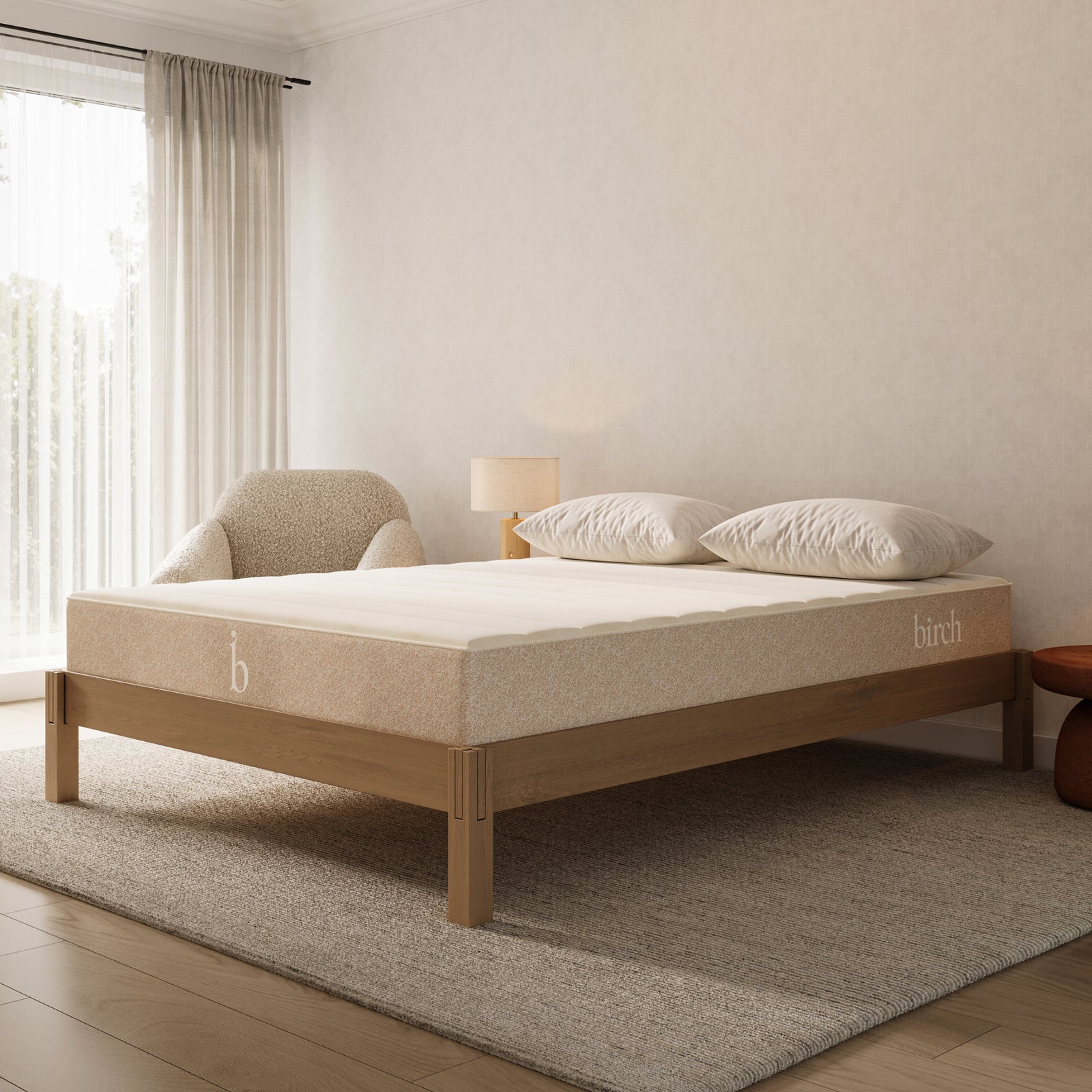 IDEE STRAGE M NATURAL Mナチュラル Helix Birch Natural Mattress