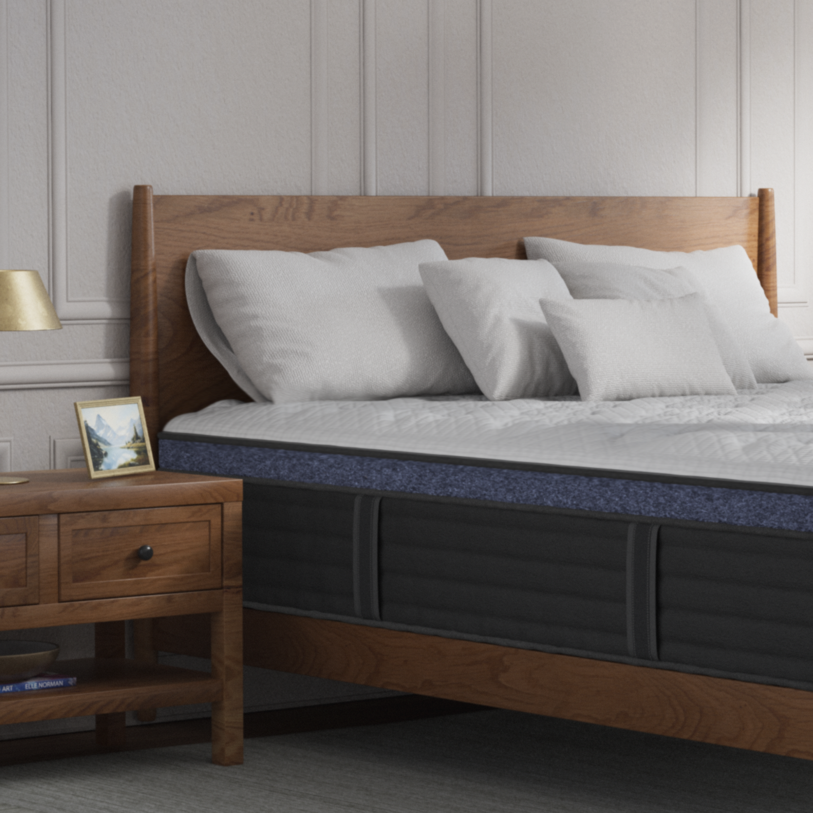 Helix Midnight Luxe Medium Euro Top2 Helix Midnight Luxe Medium Euro Top2