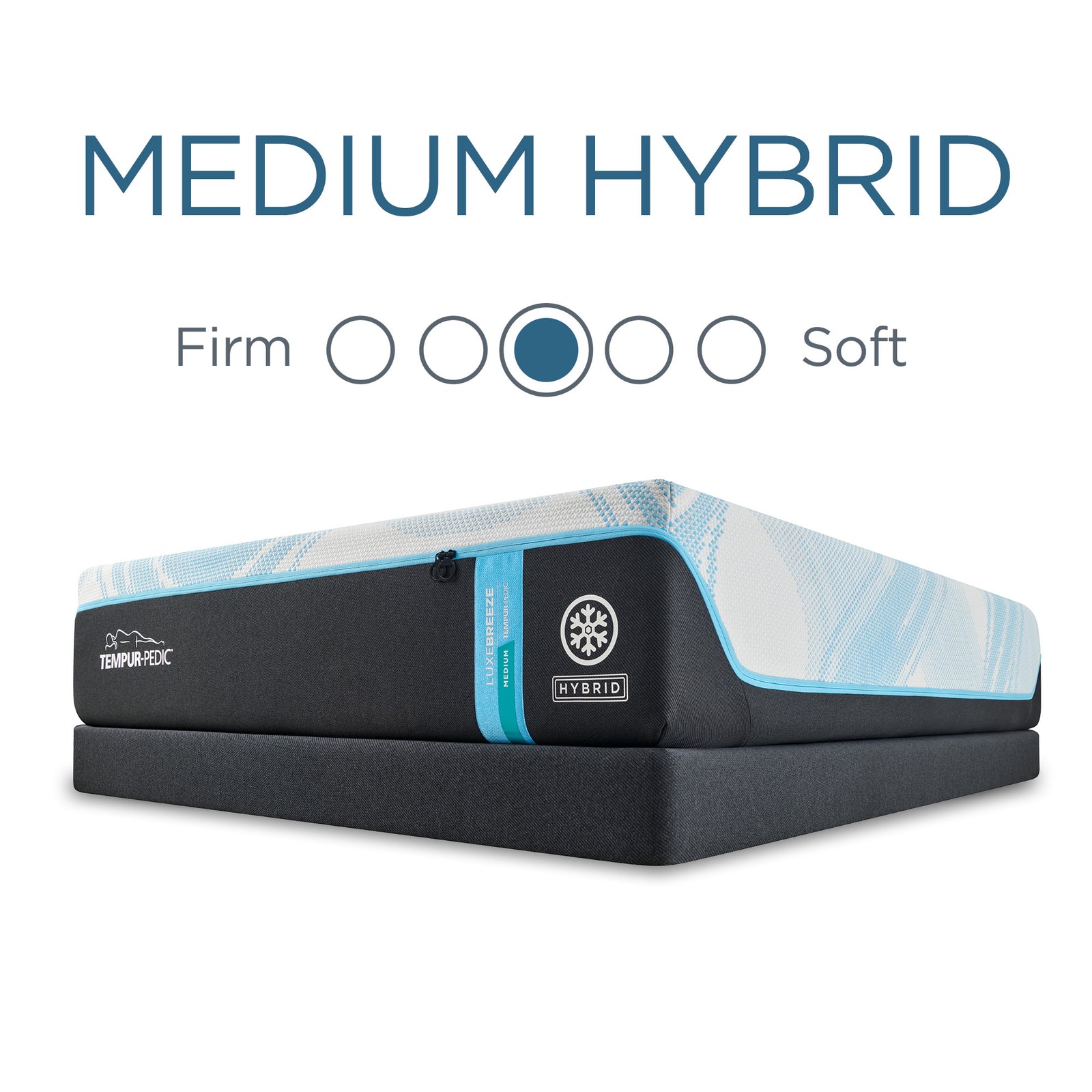 Tempur-LuxeBreeze Medium Hybrid 2.0