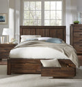 Modus Chalet Platform Brown Storage Bed