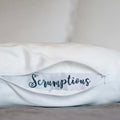 The Scrumptious Side Pillow Silk White Pillowcases