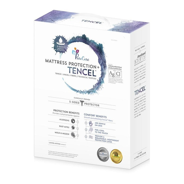 PureCare Tencel 5sided Mattress Protector
